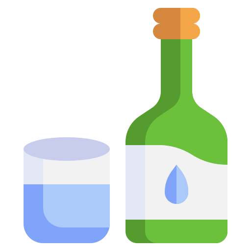 酒 Generic color fill icon