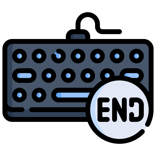 Ending Generic color outline icon