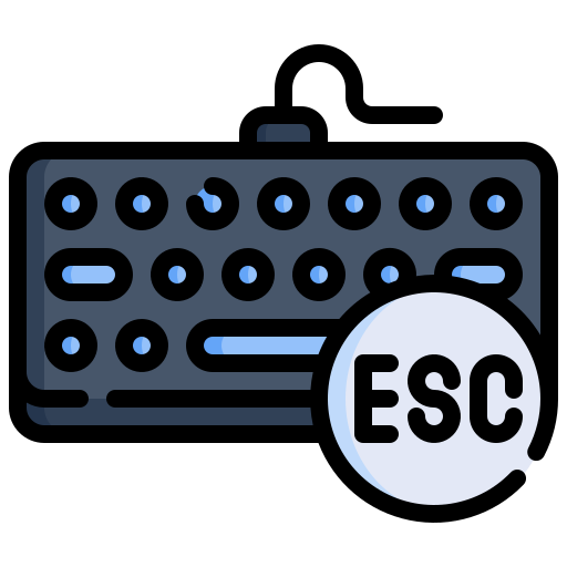 Escape Generic color outline icon