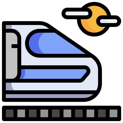 shinkansen Generic color outline icon