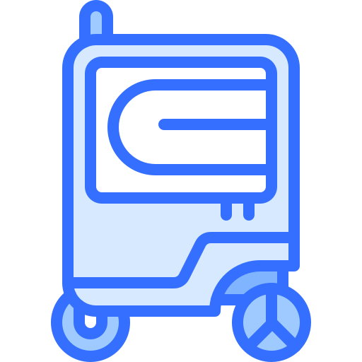 valise Coloring Blue Icône