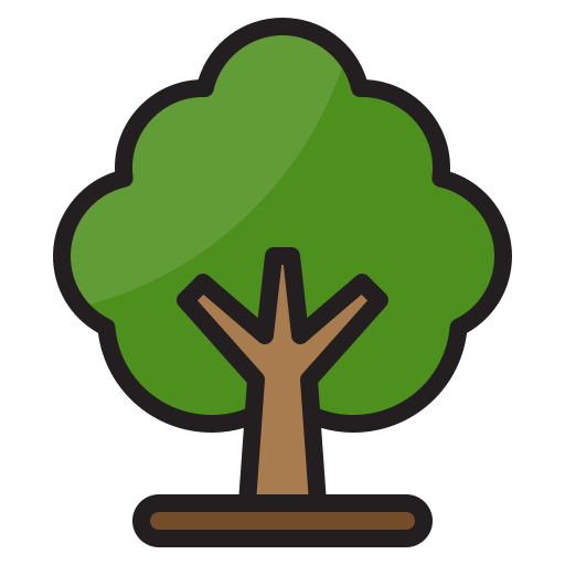 albero srip Lineal Color icona