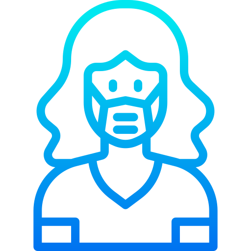 Avatar srip Gradient icon