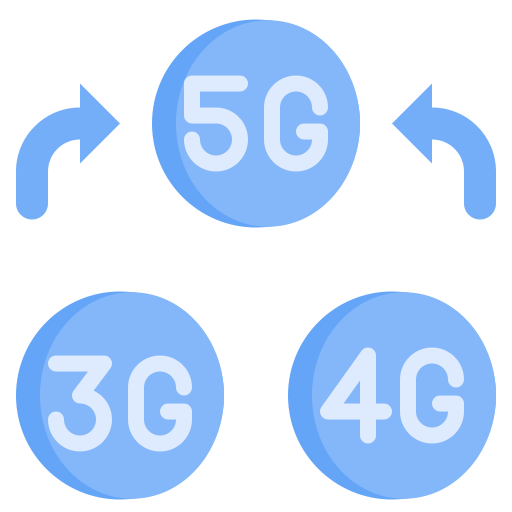 5g Generic color fill Icône