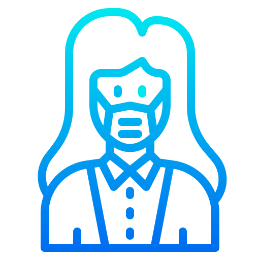 Avatar srip Gradient icon
