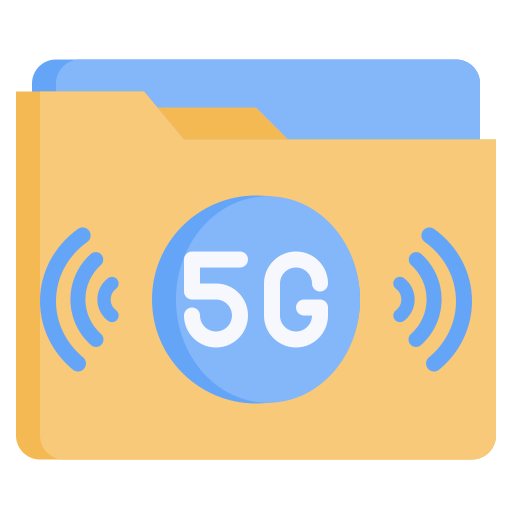 5g Generic color fill icon