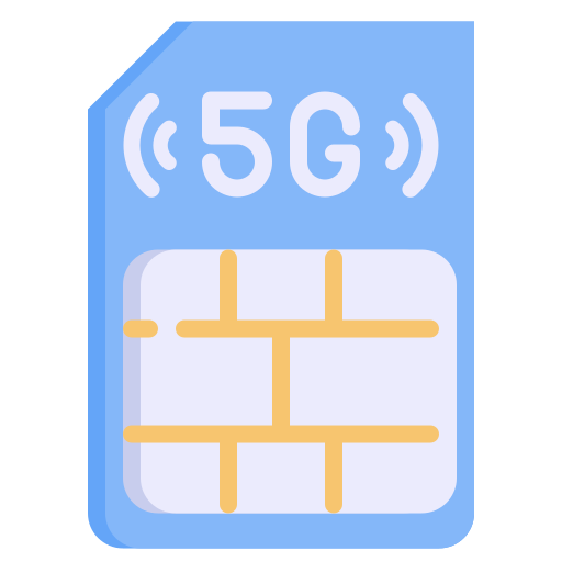 5g Generic color fill icon