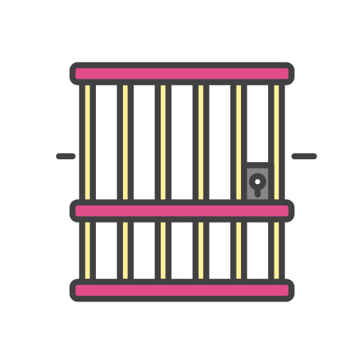 Тюрьма Generic color outline иконка