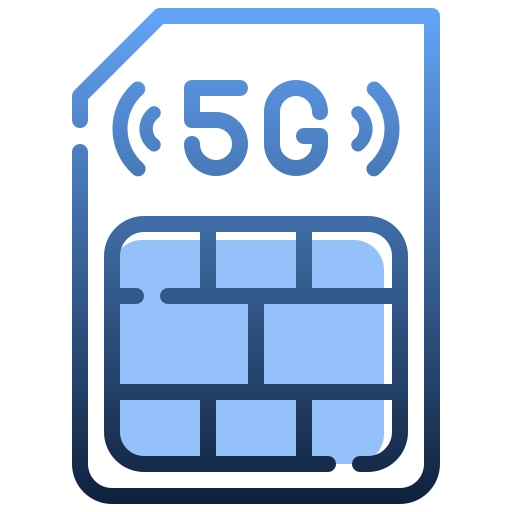 5g Generic gradient outline ikona