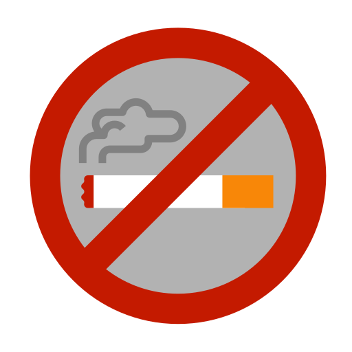 No smoking Generic color fill icon