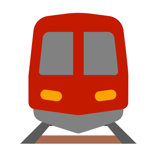 pociąg Generic color fill ikona