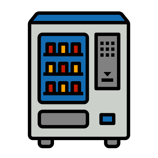Vending machine Generic color outline icon