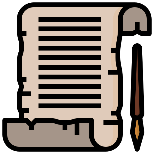Papyrus Generic color outline icon