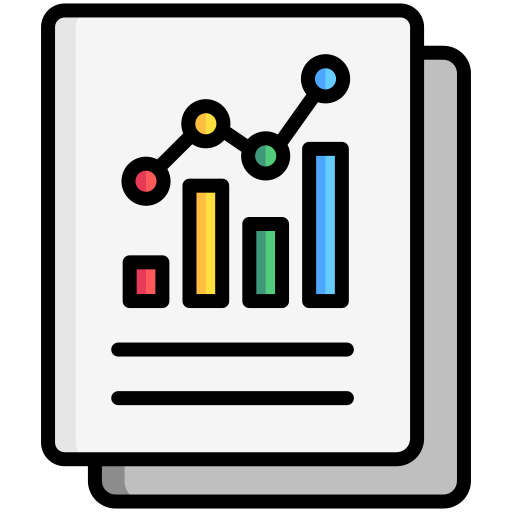 Data analytics Generic color lineal-color icon