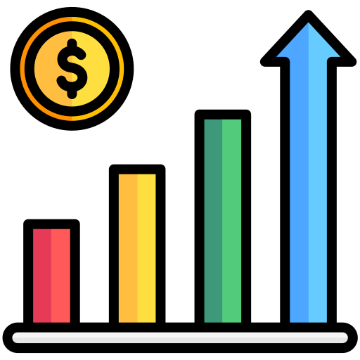 Financial profit Generic color lineal-color icon