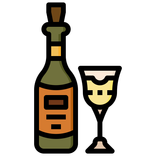 vino Generic color outline icono