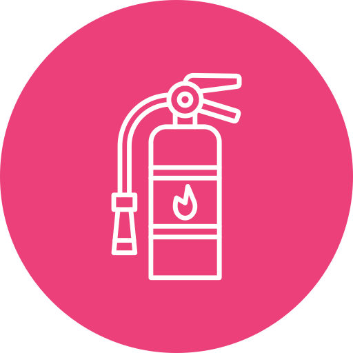 Fire extinguisher Generic color fill icon