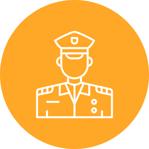 Police officer Generic color fill icon