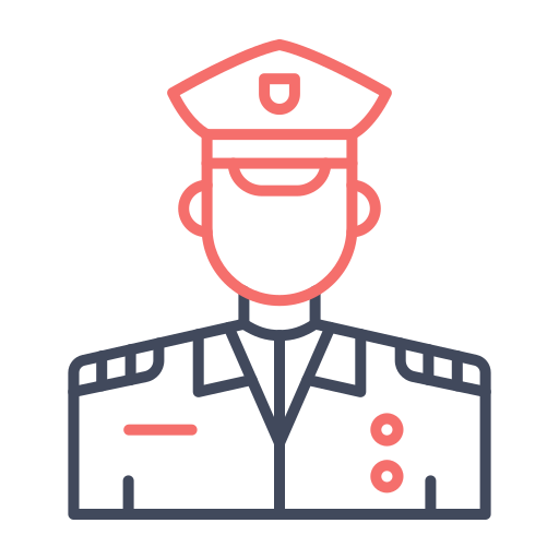 Police officer Generic color outline icon