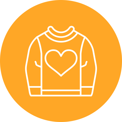 Sweatshirt Generic color fill icon