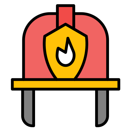 casco de bombero Generic color lineal-color icono