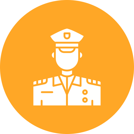 Police officer Generic color fill icon