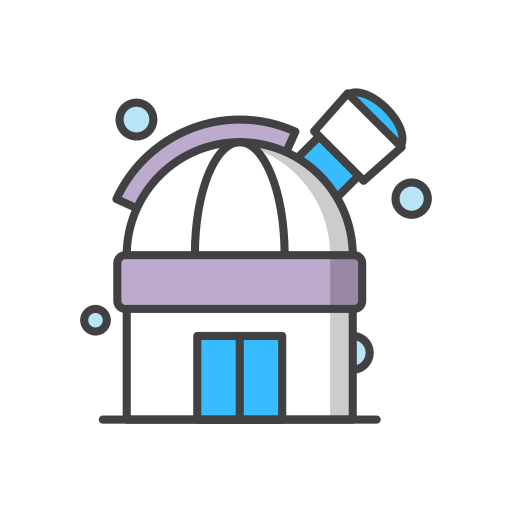 observatorio Generic color outline icono