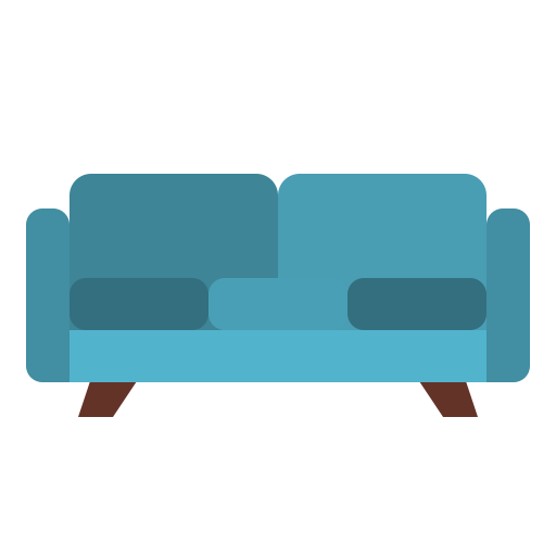 Couch Generic color fill icon