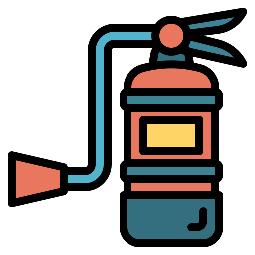 消火器 Generic color outline icon