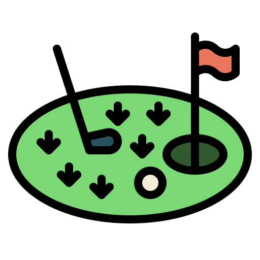Golf Generic color outline icon