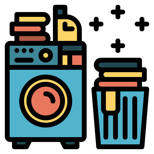 lavadero Generic color outline icono