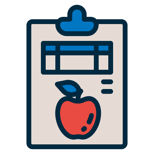 Nutrition Generic color outline icon