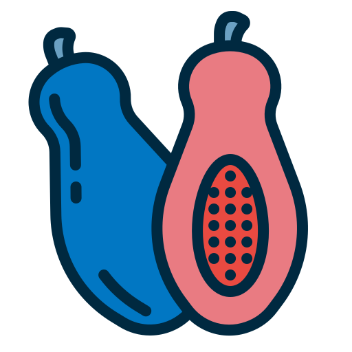 papaya Generic color outline icono