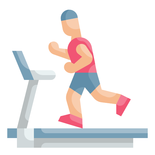 Treadmill Wanicon Flat icon