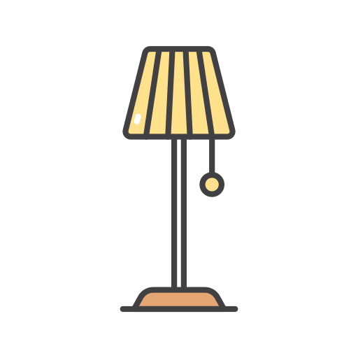 Lamp Generic color outline icon