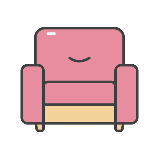 fauteuil Generic color outline icoon