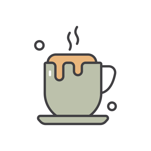 caffè latte Generic color outline icona