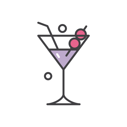 cocktail Generic color outline icona