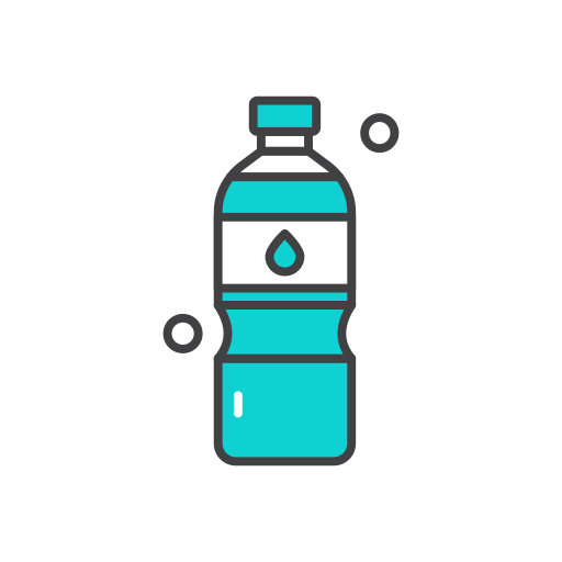 woda mineralna Generic color outline ikona