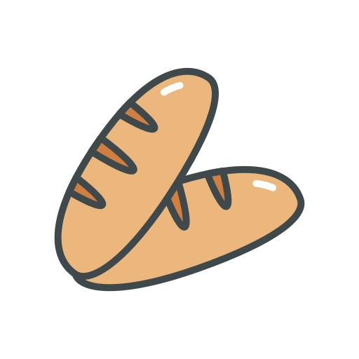 パン Generic color outline icon