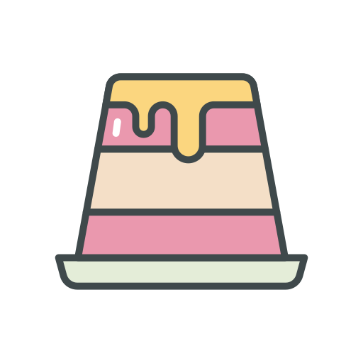 pudding Generic color outline ikona