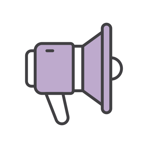 Megaphone Generic color outline icon