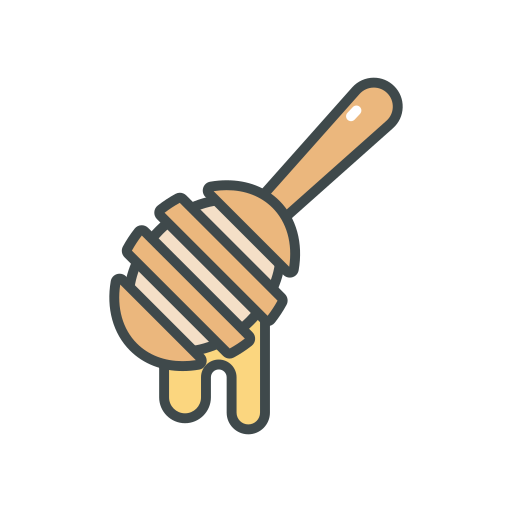 Honey dipper Generic color outline icon