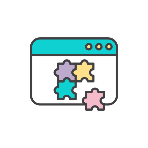 퍼즐 Generic color outline icon