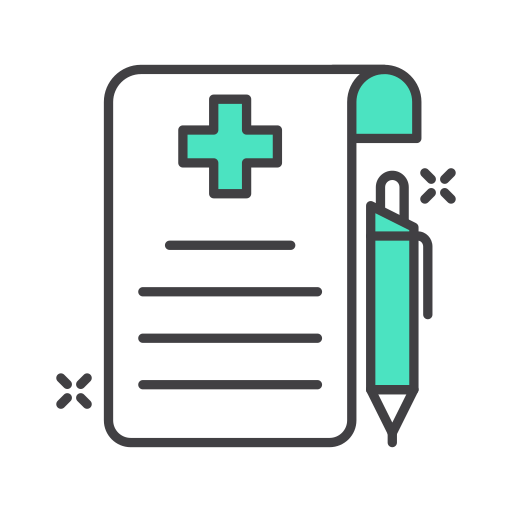 Medical record Generic color outline icon