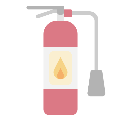 Fire extinguisher Generic color fill icon