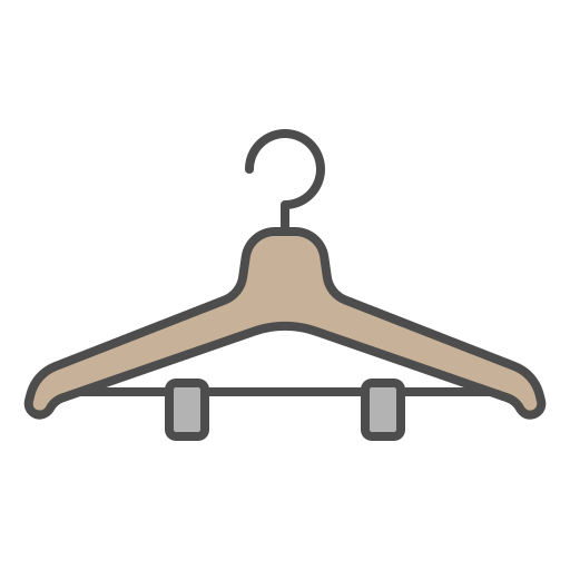hanger Generic color outline icoon