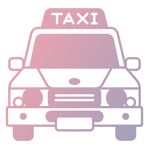 taxi Generic gradient outline icoon