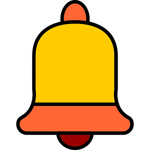 cloche de notification Generic color lineal-color Icône