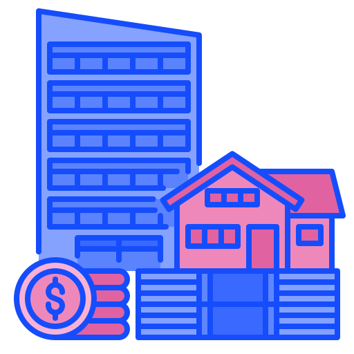 Недвижимость Generic color outline иконка